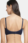 InnerSense Organic Cotton Anti Microbial Soft Nursing Bra With Removable Pads ( Pack Of 2) - Blue — thumbnail 4